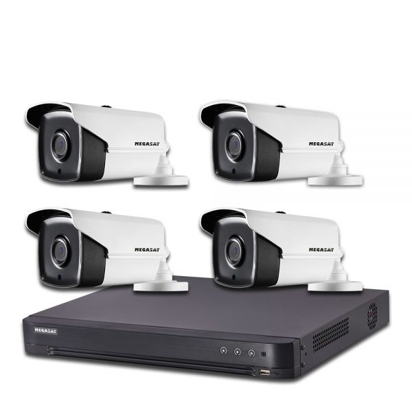 HSC 7800 Kamerasystem 2MP Video Überwachung Überwachungssystem 4 Kameras 4x HSC20