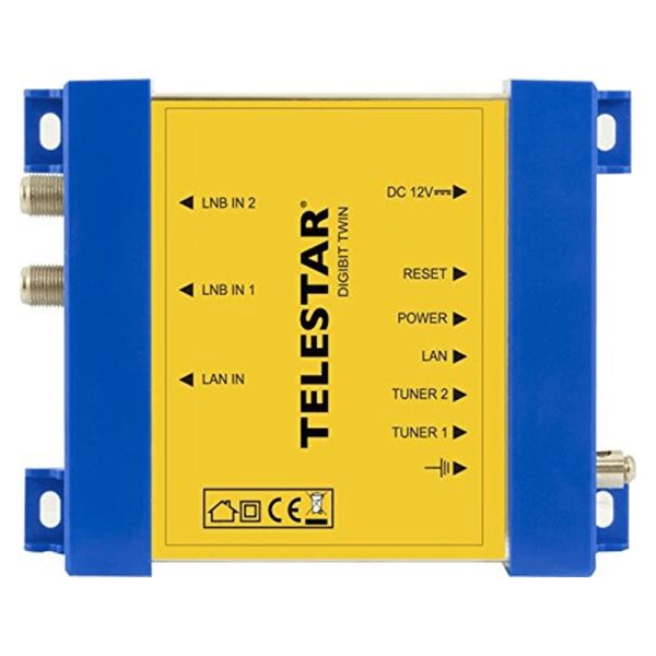 Telestar Digibit TWIN SAT>IP Server Sat-to-IP-Router IP Verteilung LAN SAT IP-TV Converter gebraucht