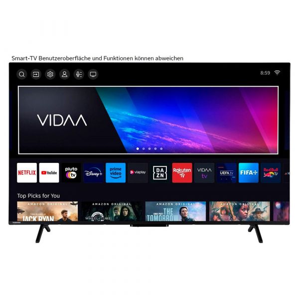 Toshiba 55UV2463DA LED-Fernseher 139cm 55 Zoll 4K Ultra HD Smart-TV UHD 2000Hz HDR10 gebraucht