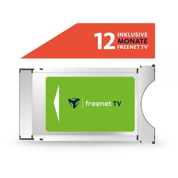 FREENET TV CI+ Modul 12 Monate DVB-T2 HD Empfang HDTV Satelliten CI Plus