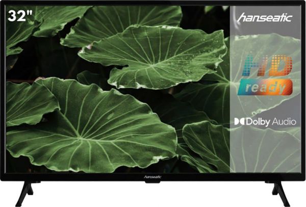 Hanseatic 32H450 LED-Fernseher 81cm 32 Zoll HD ready TV DVB-T2/C/S2 400Hz gebraucht