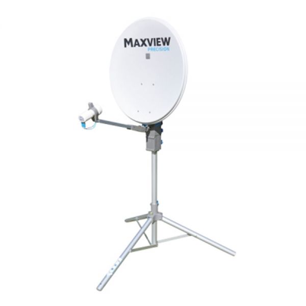 Maxview Precision 55 Twin portable Sat Antenne Spiegel mit Stativ Satelliten Anlage