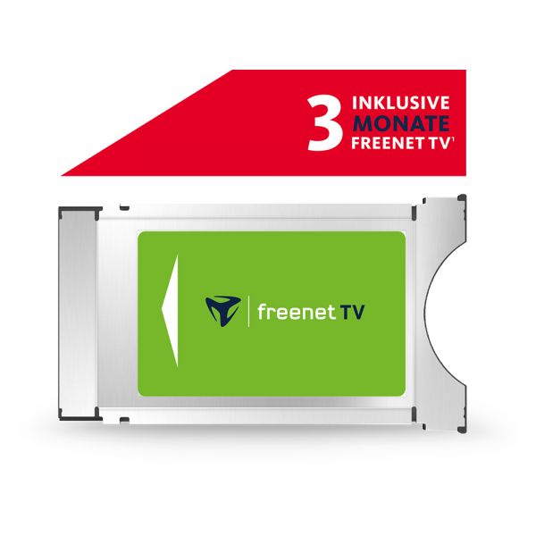 FREENET TV CI+ Modul 3 Monate DVB-T2 HD Empfang HDTV Satelliten CI Plus
