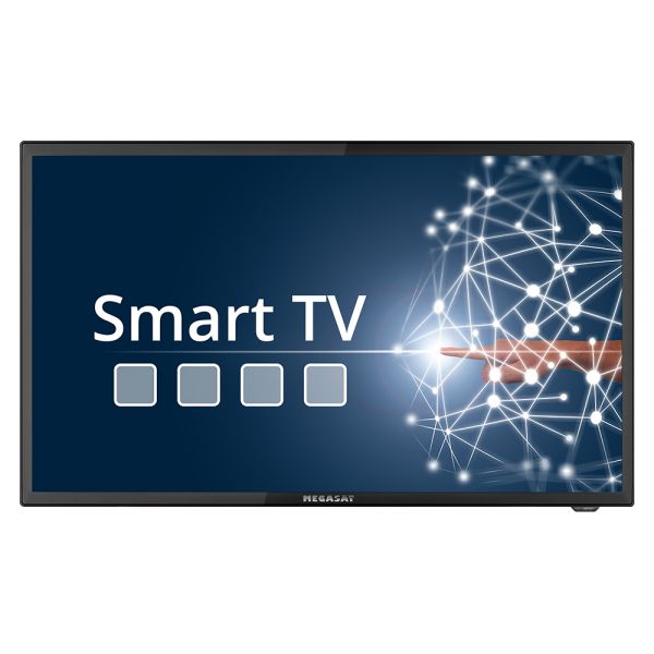 Megasat Royal Line IV 19 Smart Camping 18,5" 47cm LED TV DVB-S2/-T2/-C 12V 230V Fernseher HD