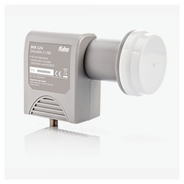 Fuba DEK 124 Unicable LNB LNC für bis zu 24 Teilnehmer Sat Empfang