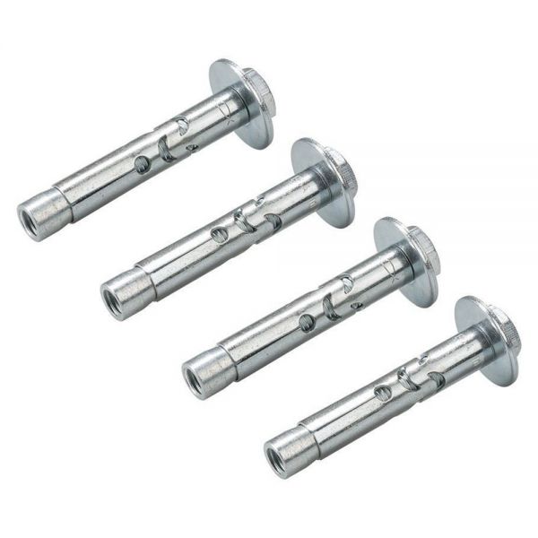 Schwerlastdübel M8 Stahl 10 mm x 70 mm 4-er Set für Wandhalter