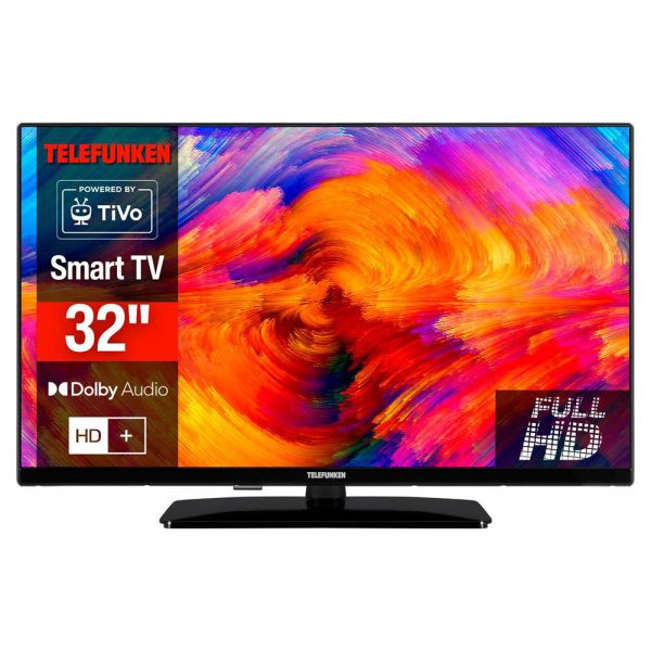 Telefunken D32F755M7CWI LED Fernseher TV 80cm 32 Zoll Full HD Smart TV 800Hz HDR10 gebraucht