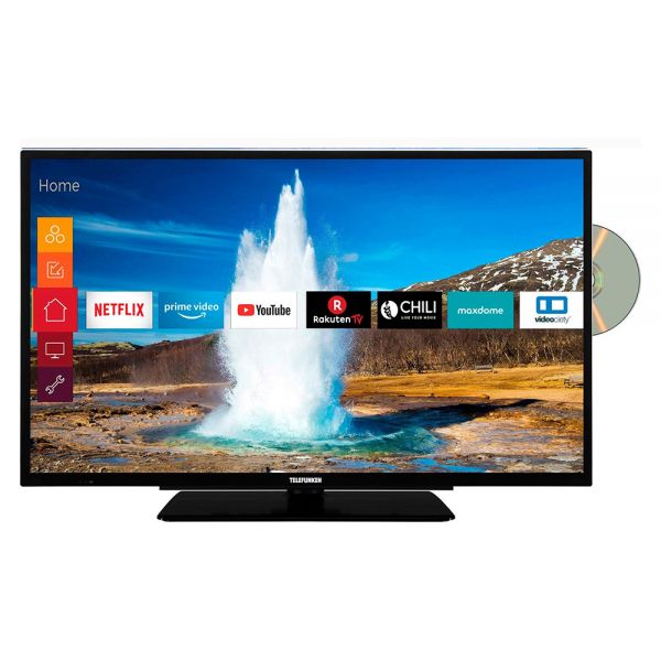 Telefunken D32H550M4CWD LED Fernseher TV 81cm 32 Zoll HD Smart TV DVD PVR gebraucht