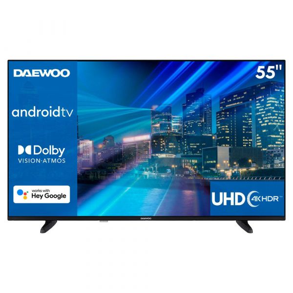 DAEWOO 55DM72UAD LED-Fernseher 139cm 55 Zoll UHD 4K Smart TV HDR10 HLG gebraucht