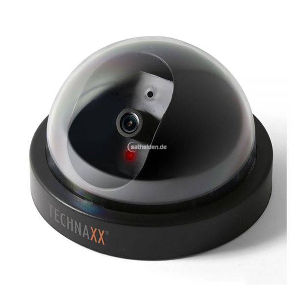 Technaxx Dome Überwachungskamera Attrappe TX-19 Security Cam Kamera Dummy