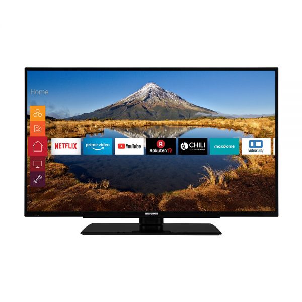 Telefunken XF39G511 LED-Fernseher 98cm 39 Zoll Full HD Smart TV 800Hz DVB-T2/C/S2 gebraucht