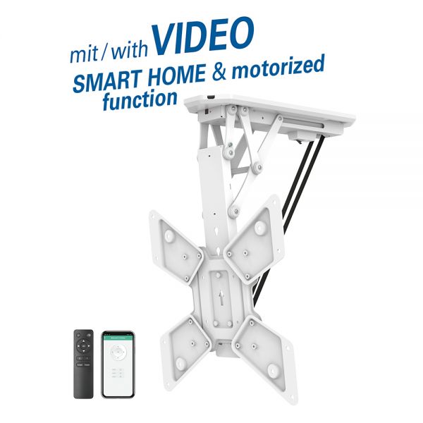 my wall HL 43 MWL TV Deckenhalter Smart Home motorisiert 23 - 55 Zoll LED Fernseher bis 30 kg