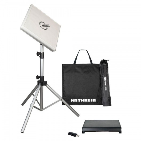 Kathrein Hds 166 Plus Mobile Twin Antenne Set Streaming Impianto Sat Campeggio Ebay