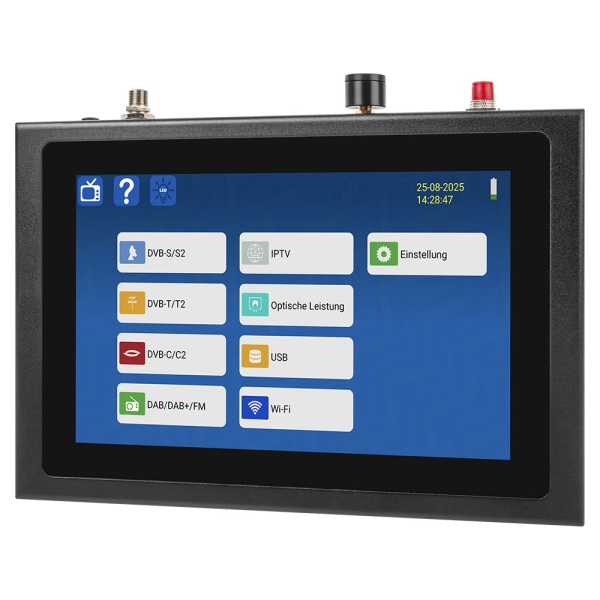 Megasat Misuratore satellitare HD 7 Combo V2 DVB-S2 satellitare DVB-C Misuratore DVB-T2 utilizzato