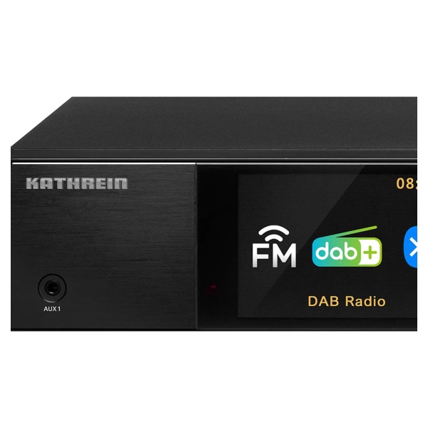 Kathrein Sintonizador HiFi DAB+ 43 tune con radio DAB+/FM e INTERNET en ancho de rack HiFi usado