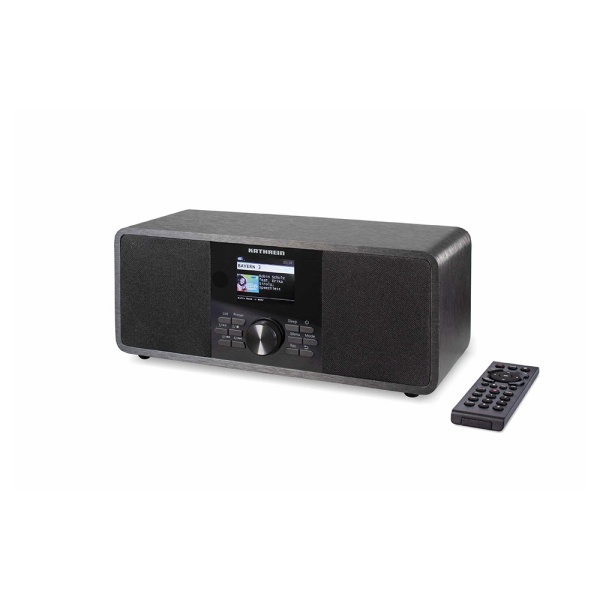 Kathrein DAB+ link S12 schwarz stereo Internet Radio Internetradio DAB/UKW WLAN LAN gebraucht