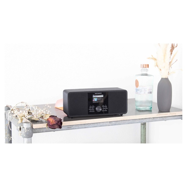 Kathrein DAB+ link S12 schwarz stereo Internet Radio Internetradio DAB/UKW WLAN LAN gebraucht
