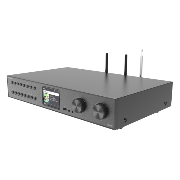 TELESTAR TOP 500 HiFi-Tuner mit DAB+/UKW & INTERNET Radio in HiFi-Rack-Breite gebraucht